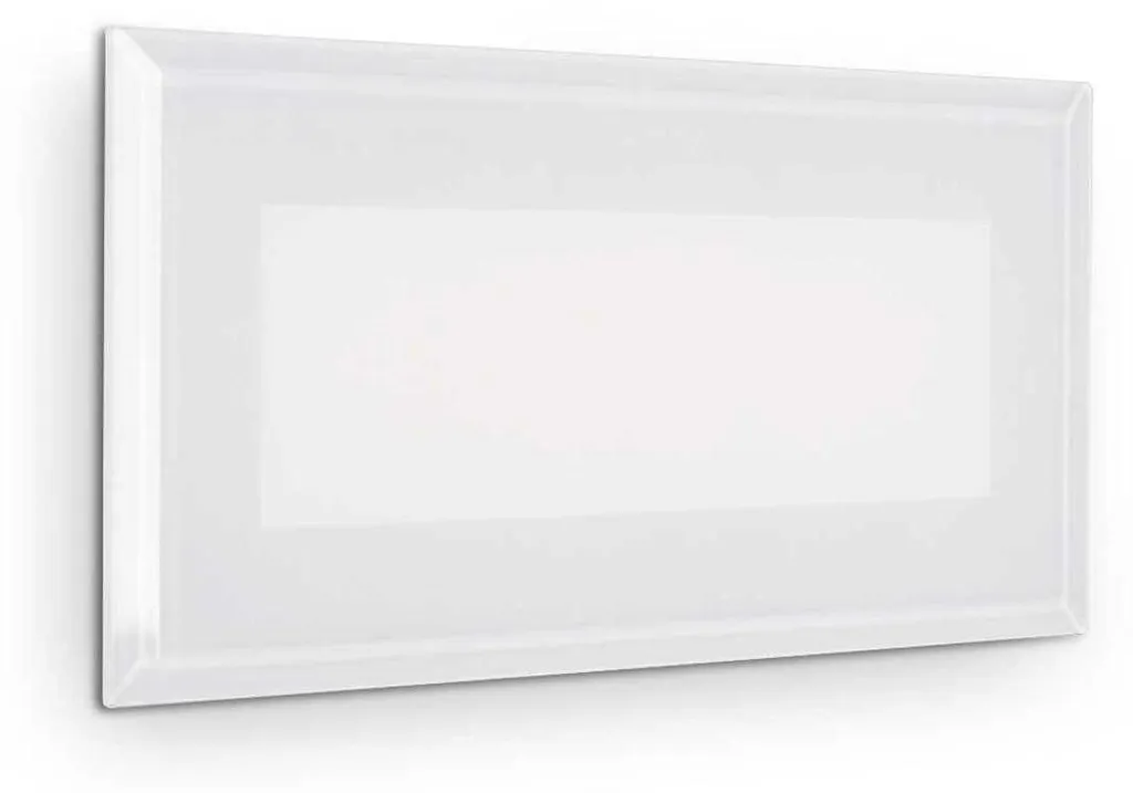 Spot encastrable extérieur LED Ideal Lux INDIO 255804 8W 3000K IP65 Blanc