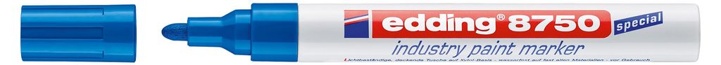 Edding 8750, 1 szt., Niebieski, 2 mm, 4 mm, 141 mm, 15 mm Zdjęcie produktu 