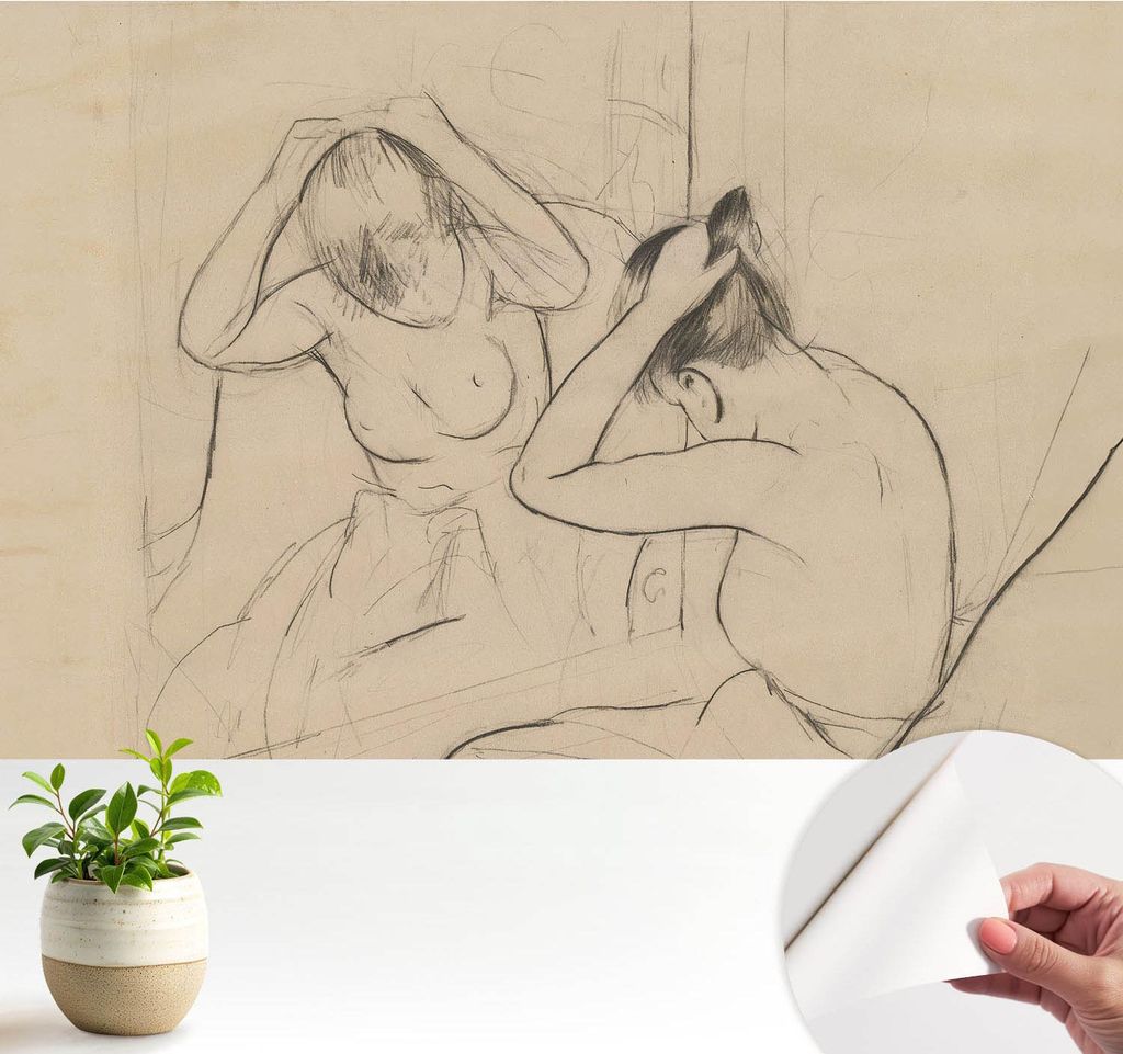 Fototapete selbstklebend - 104x70 cm - Tapete - Wandtapete - Wandbilder - Klebefolie - Dekofolie - Tapete Folie - Wand - Dekoration - Wohnzimmer - ...