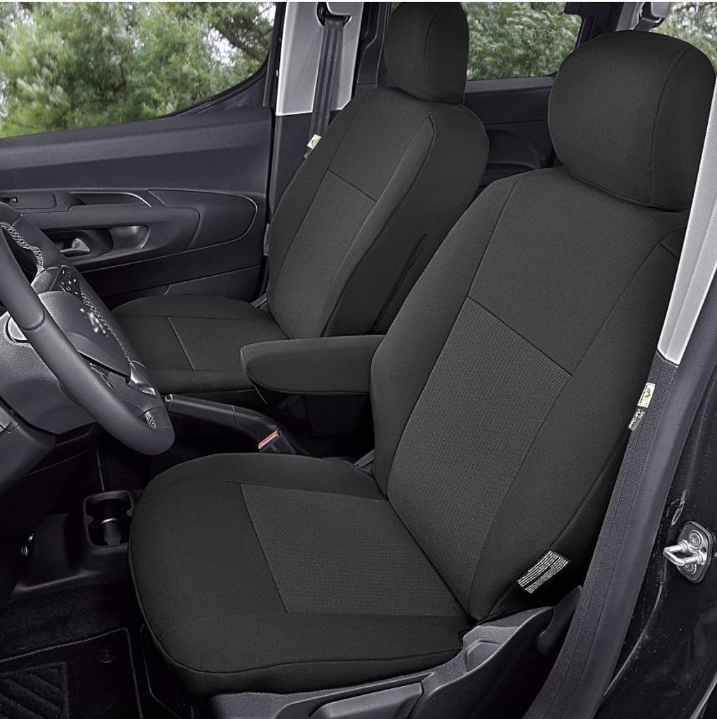 Maß-Sitzbezüge kompatibel mit Toyota Proace City 2019- Vorne 1te-Reihe (2x Einzelsitz) Z460664