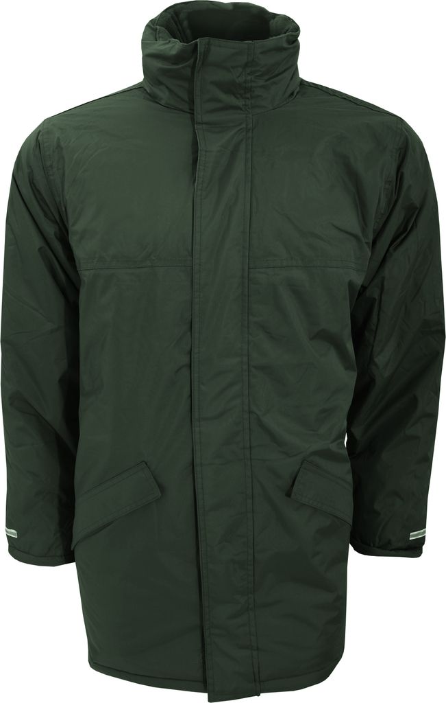 Result Core Herren Winter-Parka, wasserabweisend, winddicht BC901 (L) (Flaschengrün)