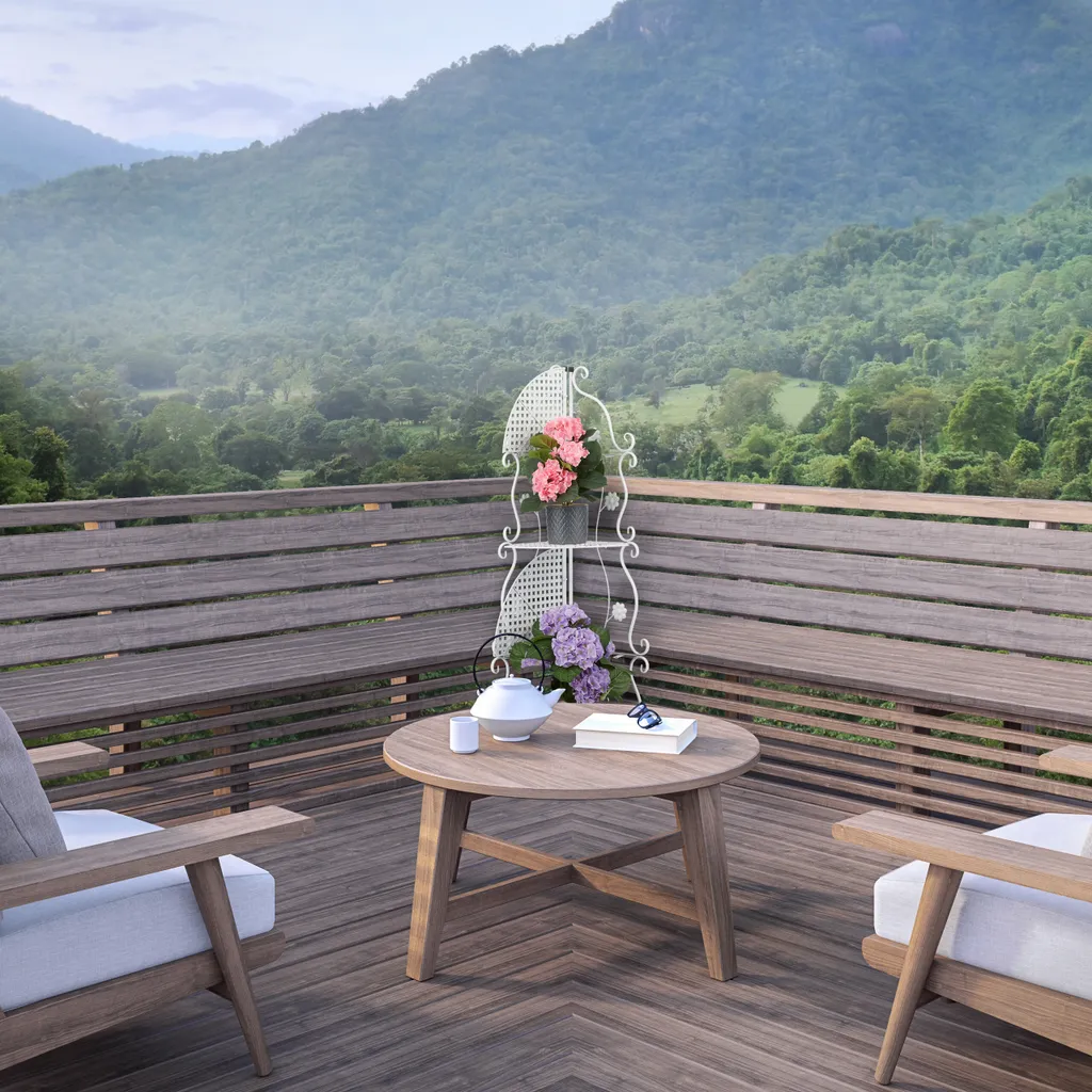 Support Fleurs en Métal Stable Gain de Place pour Petits Appartements