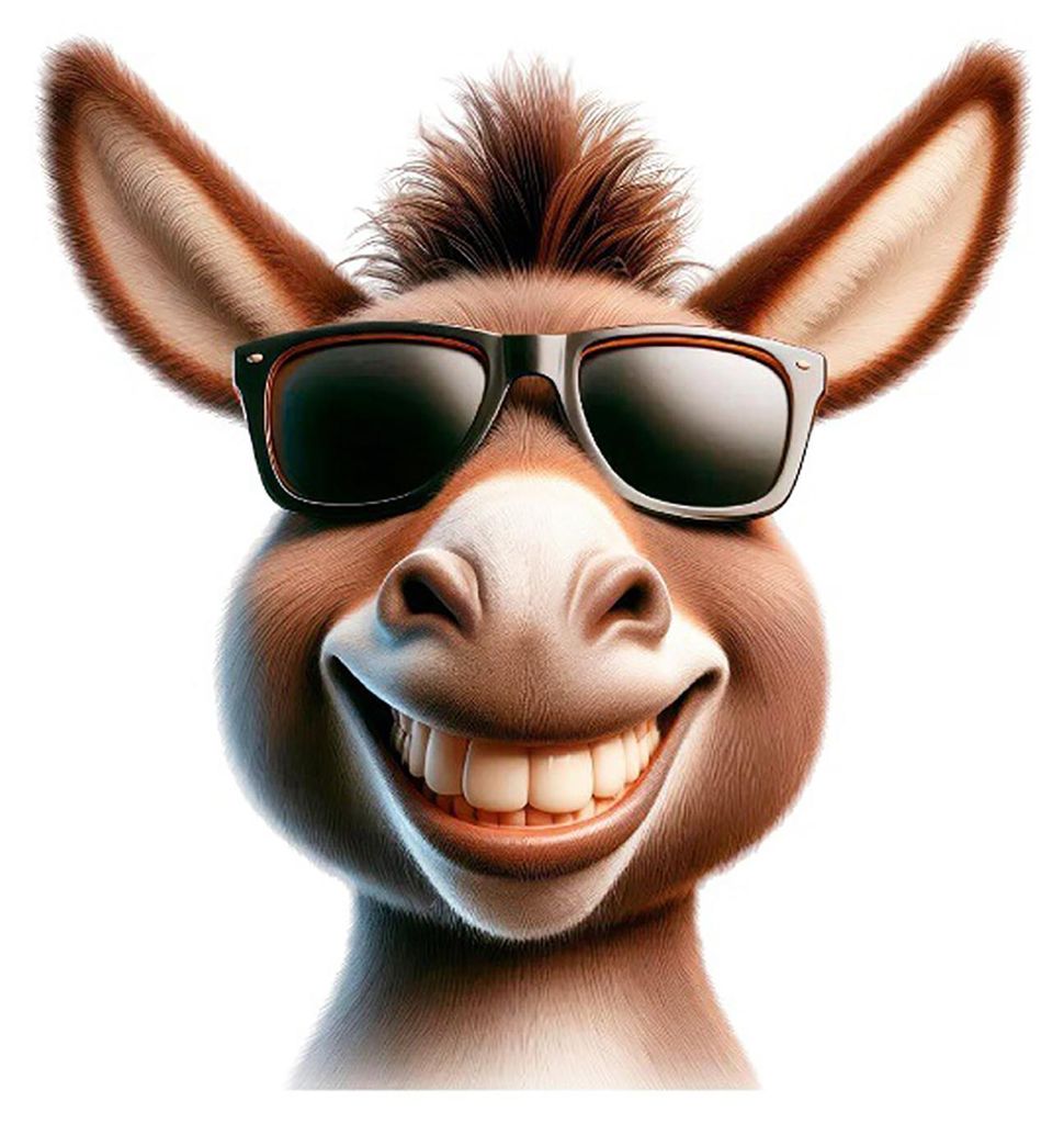 Fensteraufkleber mit Alpaka, Hahn, Strauß und Hund – abnehmbar, statisch haftend, wasserfest, PVC, Tiermotiv.