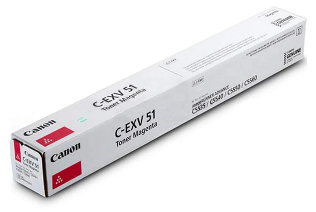 Toner Canon C-EXV 51L M Magenta : Évitez les Fuites et Traces d'Encre