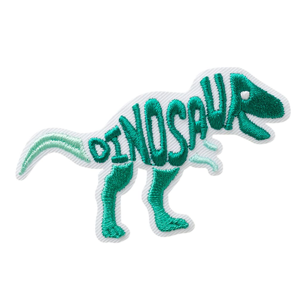 Mono Quick 08222 Dino mit Schrift Bügelbild, Patch, ca. 4,4 Produktbild 