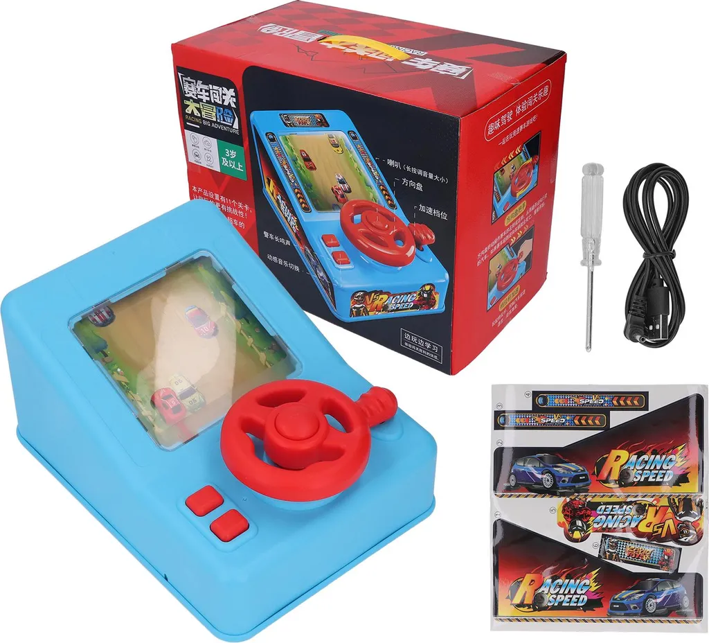 Occuper votre enfant avec ce volant de simulation de course ultra réaliste