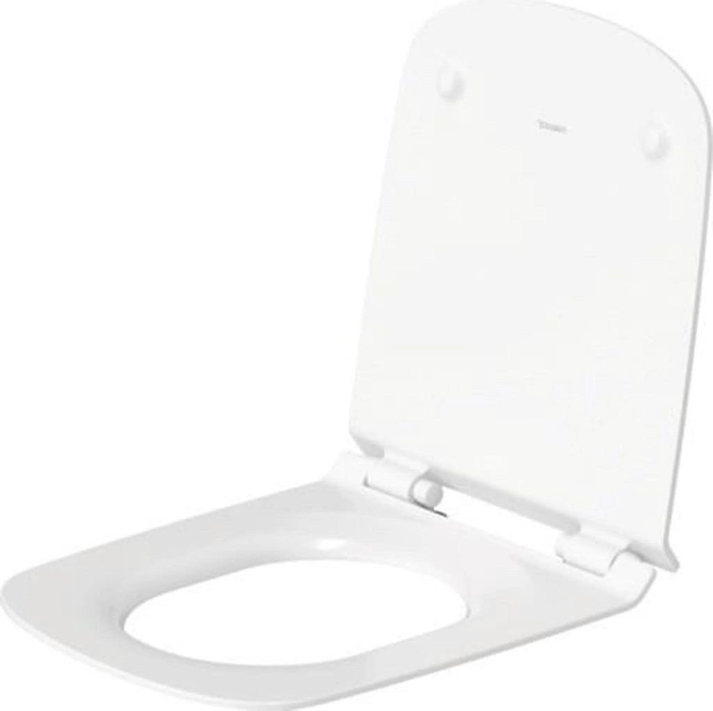 Siège de WC DuraStyle de Duravit avec charnières en acier Image du produit 