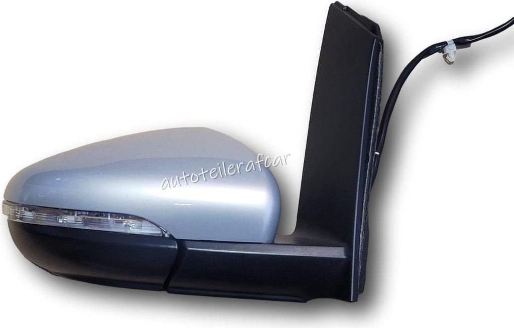 Außenspiegel Spiegel rechts elektrisch für Für VW TOURAN 1T3 2010 - 2015 silber LR7L