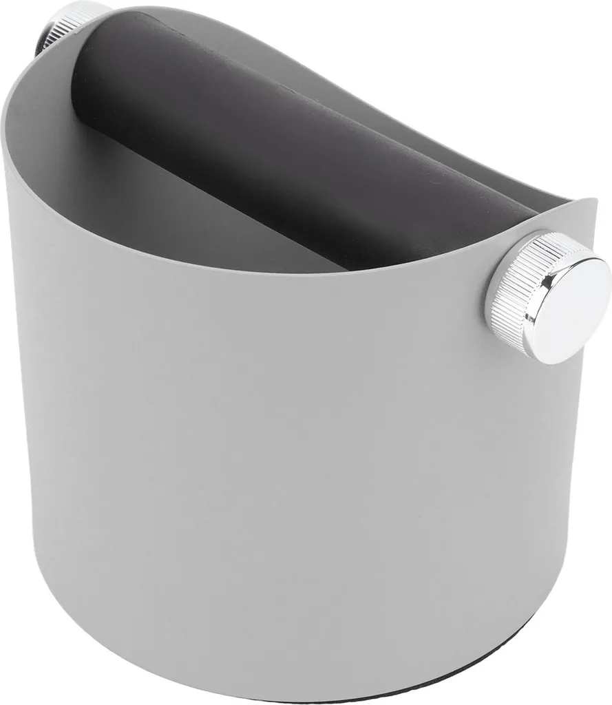Solution marc de café : petit seau scories gris antidérapant stable