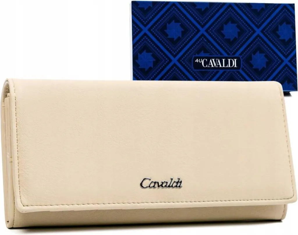 4U Cavaldi GD27DNM Portafoglio Donna in Pelle Artigianale RFID - 1