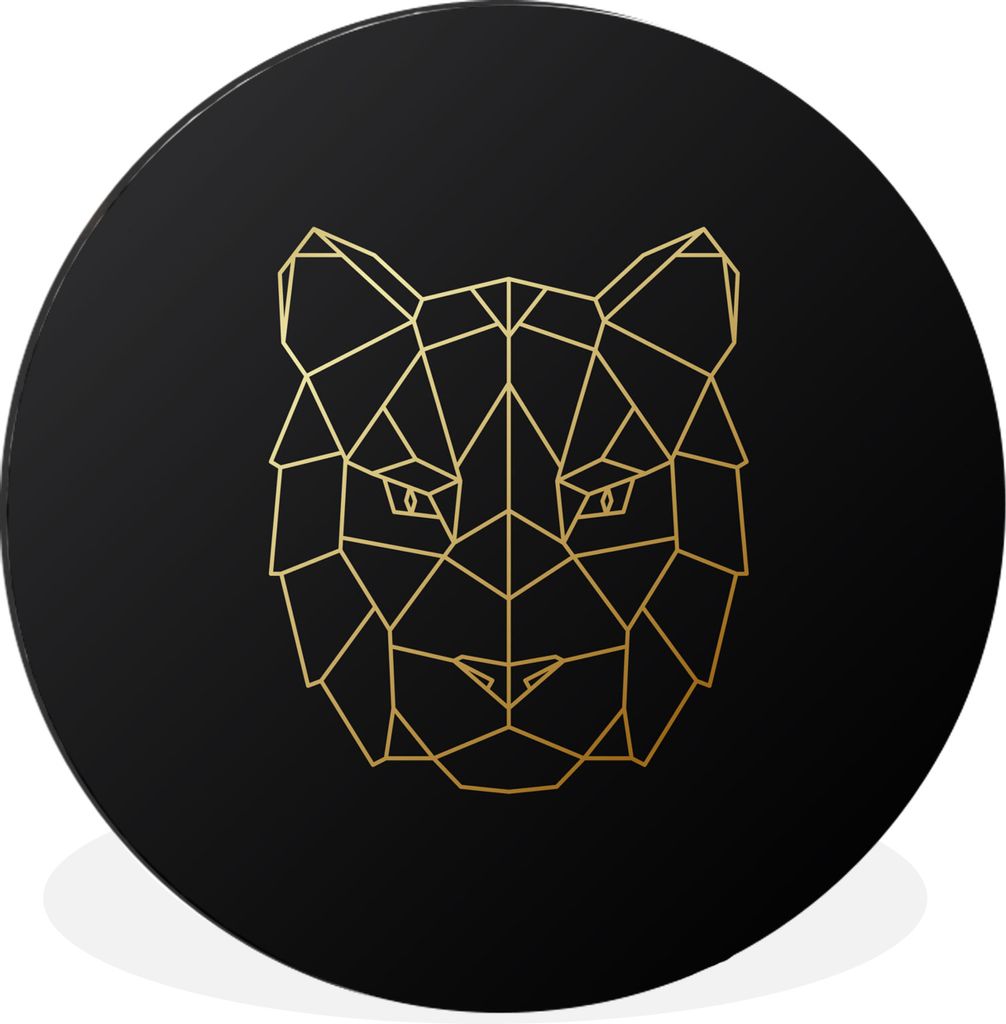 MuchoWow - Wand Kreis - Wandbild - Schlafzimmer - Aluminium Bild - Kinderzimmer - Wohnzimmer Dekoration - Wandschmuck