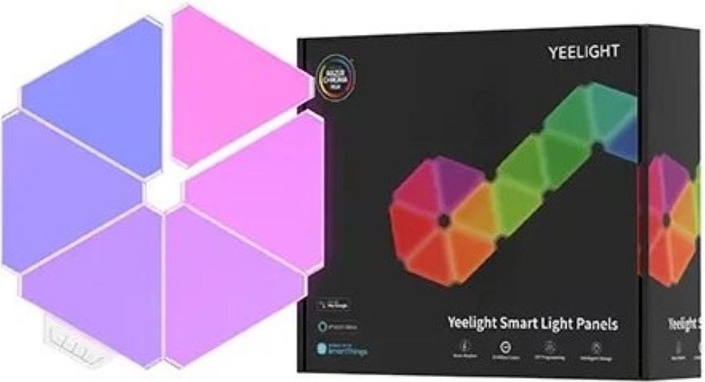 Yeelight YLFWD-012, Intelligentes Panel, WLAN, Pink, LED, Produktbild 