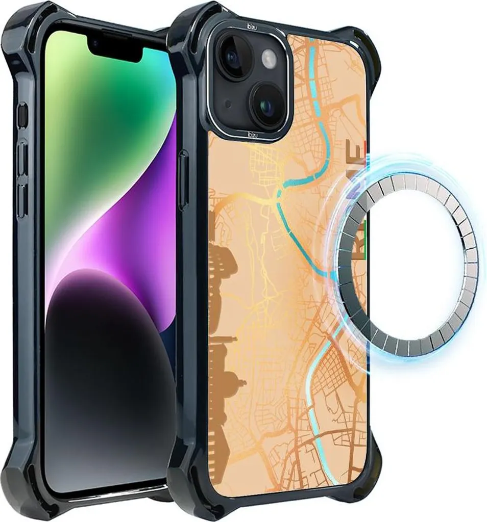 Custodia Professionale IBIZU iPhone 14 Plus Roma MagSafe Ultra