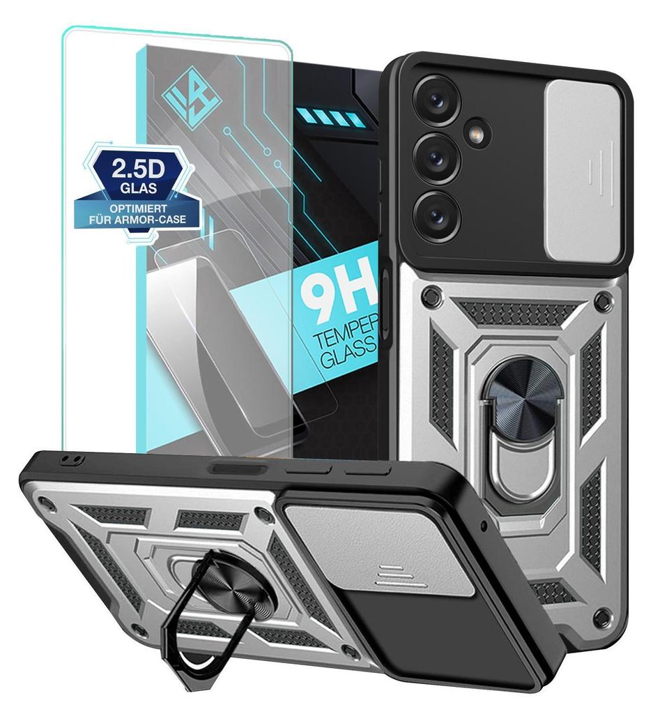Armor Handyhülle für Samsung Galaxy A14 / A14 5G mit 9H Produktbild 