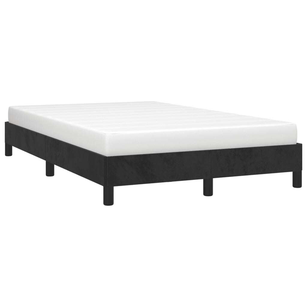 vidaXL Rám postele bez matrace černý 120x200 cm sametový Obrázek produktu 