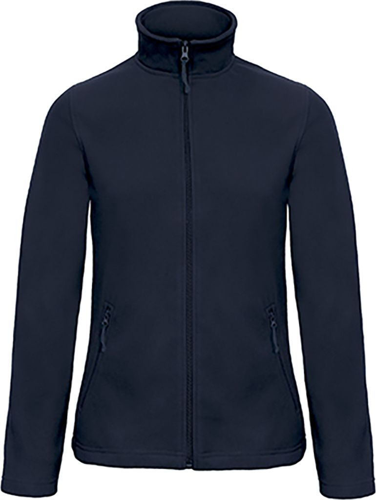 B&C FWI51 | Damen Microfleece-Duo Jacke ID.501 - Farbe: Navy - Größe: S