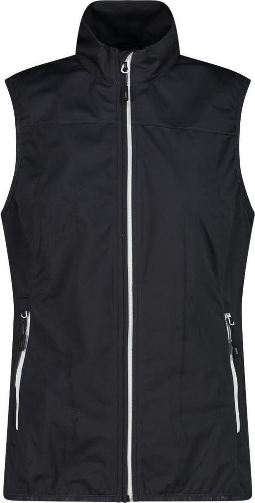 CMP WOMAN VEST Damen Softshellweste ärmellos Outdoorweste anthracite NEU 34