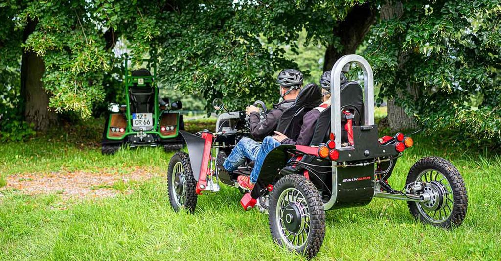 mydays Swincar Tandem Tour für 2 Stiege (30 Min.); Erlebnis verschenken oder selbst erleben; Gutschein für 2 Person(en)