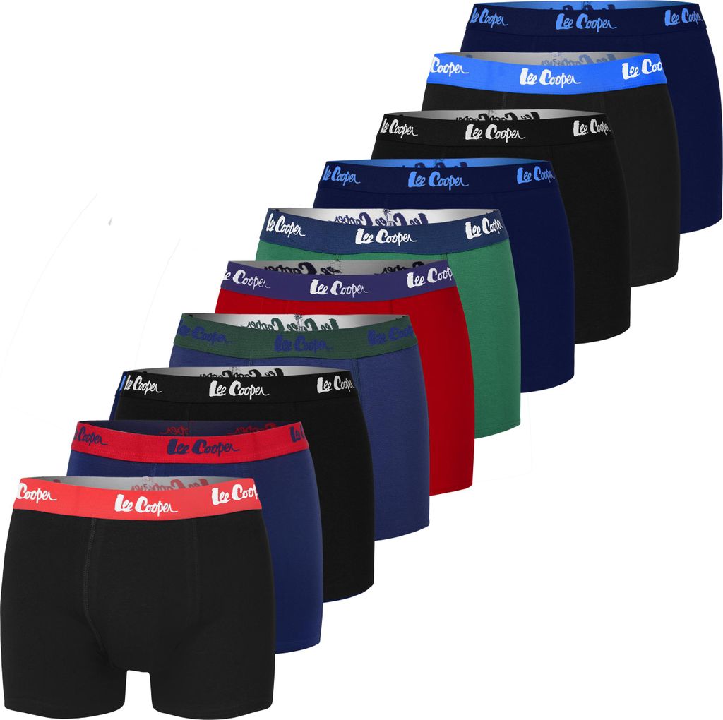 Lee Cooper Boxer uomo confezione da 10 Immagine del prodotto 