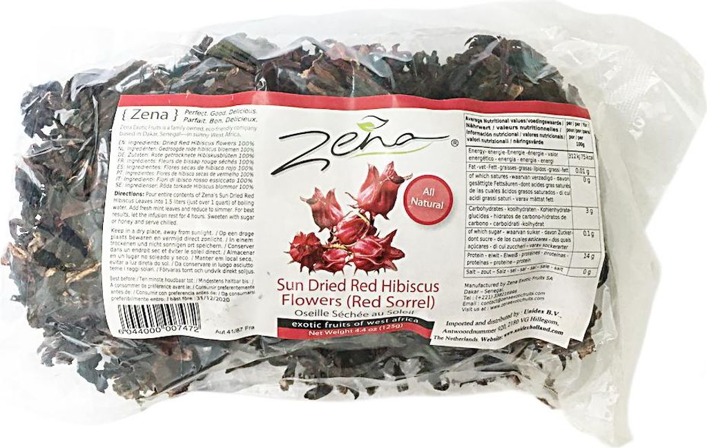 Zena Hibiskusblüte rot getrocknet 125g