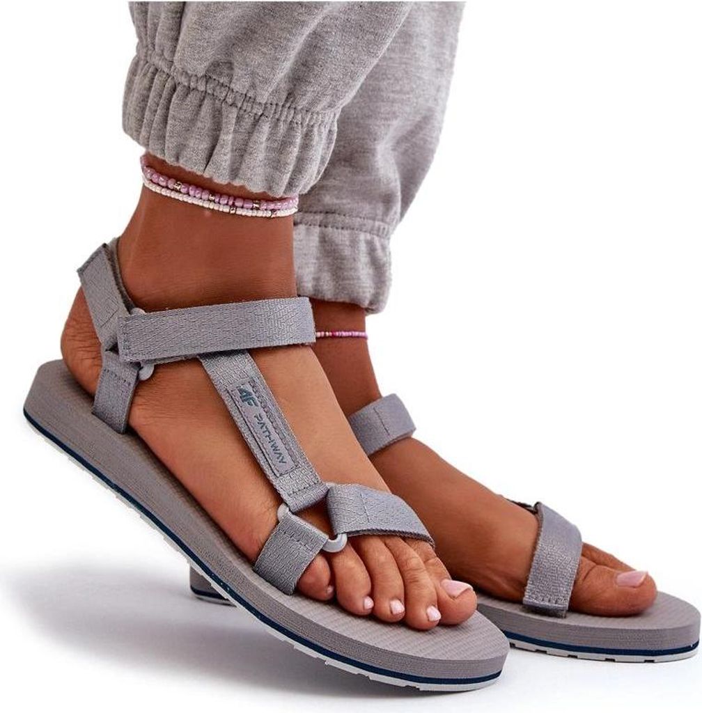 Damen Sportsandalen 4FRSS24FSANF054-20S Grau 37