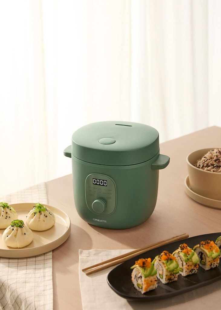 RICE COOKER STUDIO - Elektrischer Multifunktions-Reiskocher mit Dampfkorb