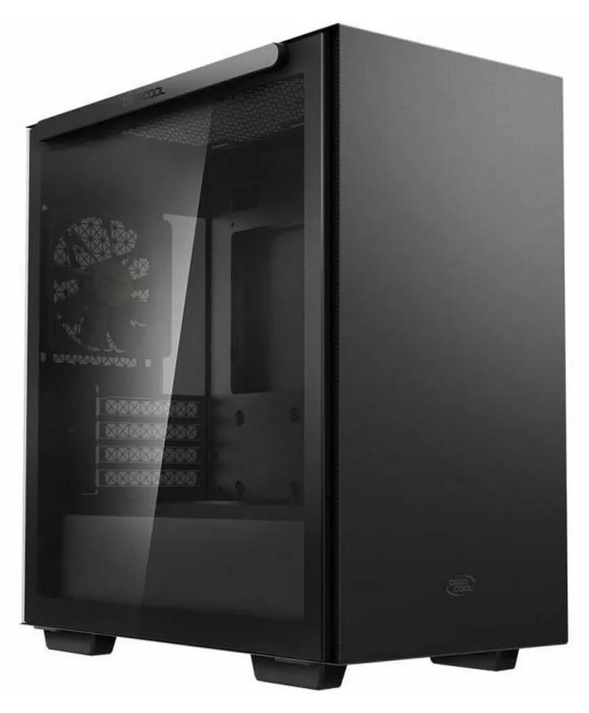 Mini Tour PC MACUBE 110 pour Setup Gaming et Travail Bureau Noir Discret