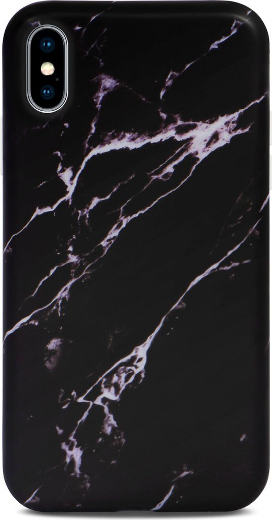 ONEFLOW Sense Case kompatibel mit Apple iPhone XS - Hülle in Marmor Optik, Temper