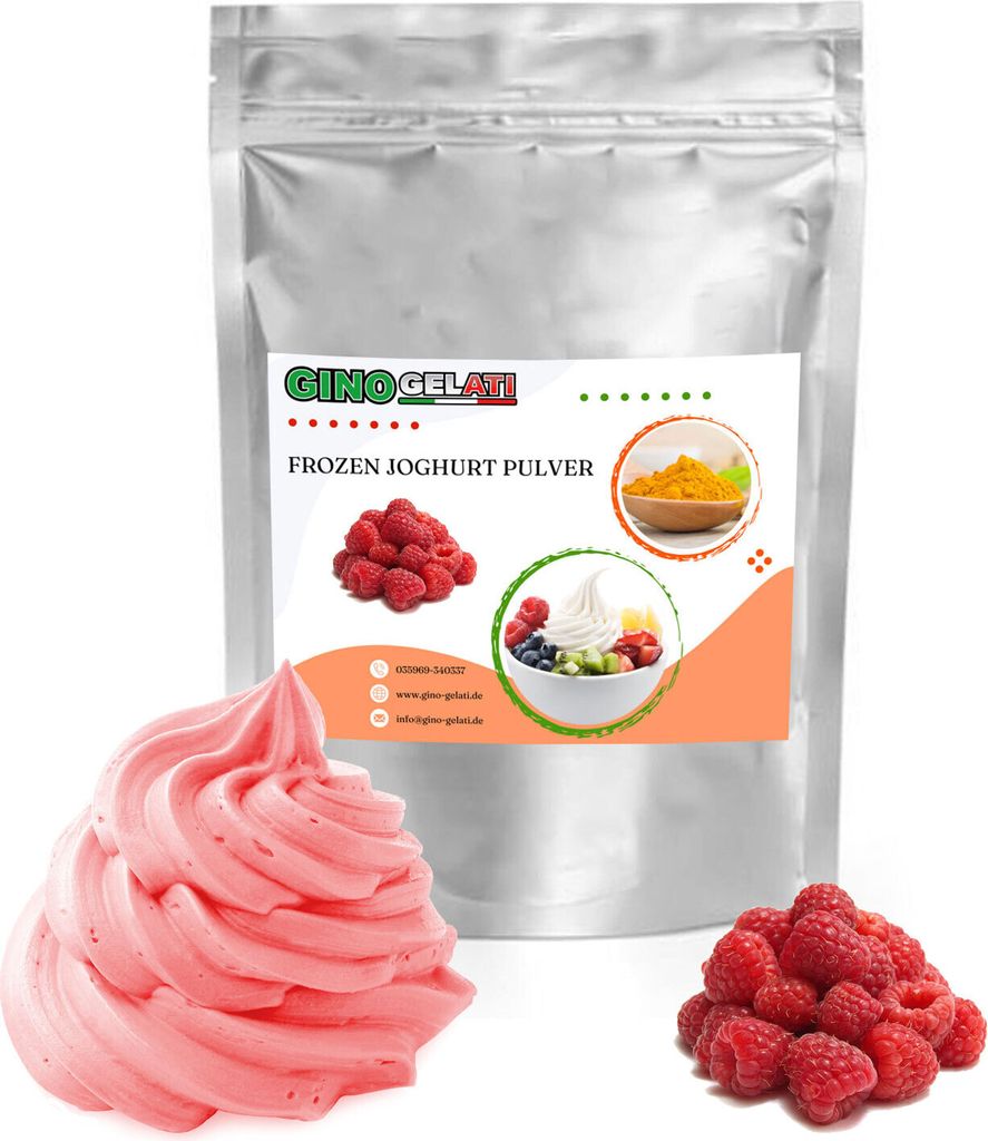 Himbeere Frozen Joghurt Pulver 333 g
