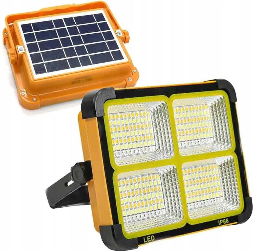 Lampe LED Solaire 150W - Plus de Panne de Lumière sur vos Chantiers Isolés