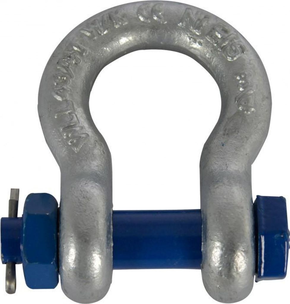 Riggatec hochfeste Schäkel 5/8" 3,25 t feuerverzinkt Produktbild 