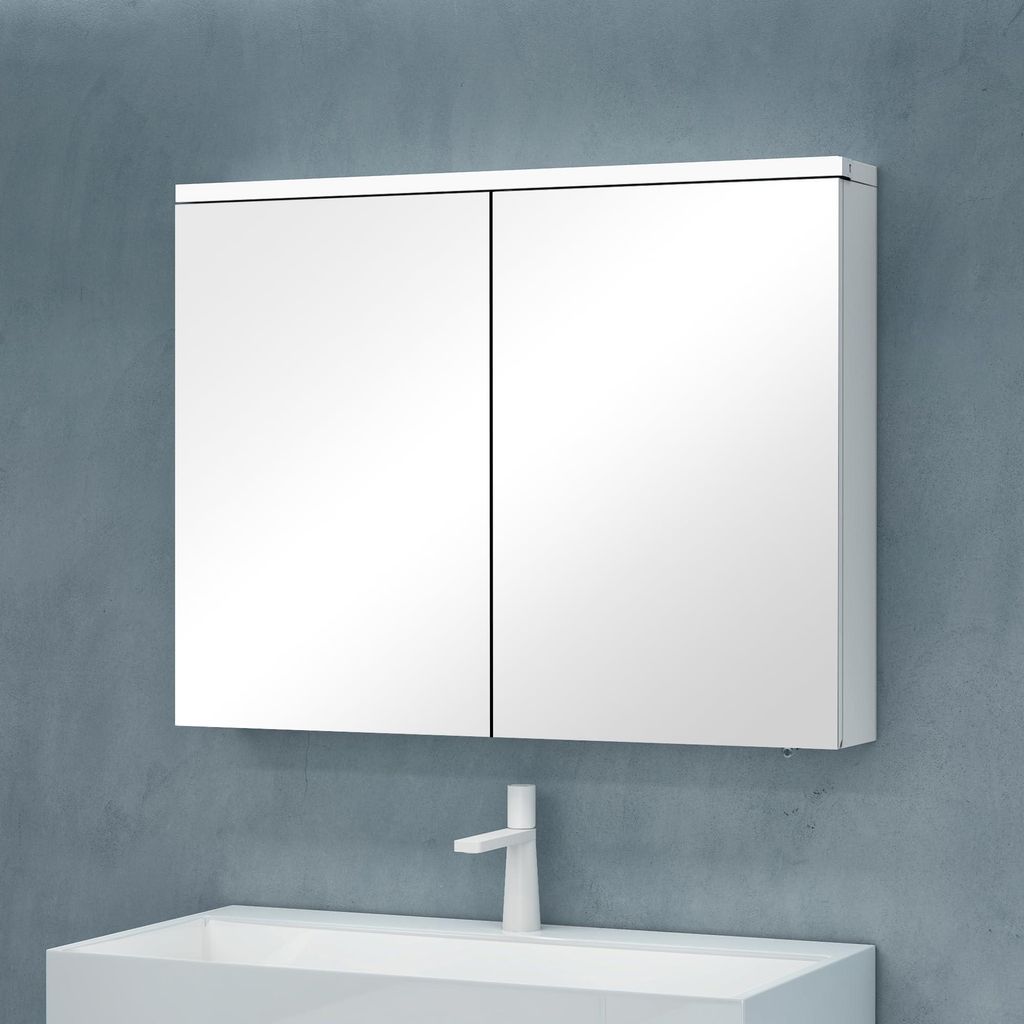 doporro Armoire Murale Salle de Bains avec Miroir LED Image du produit 