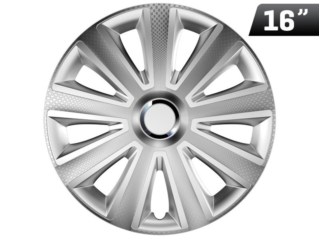 Auto Felgenabdeckung 16" Aviator RC Carbon Silber - Hochwertige Qualität, einzigartiges Design, perfekte Passform für Felgen. Hervorragender Schu...
