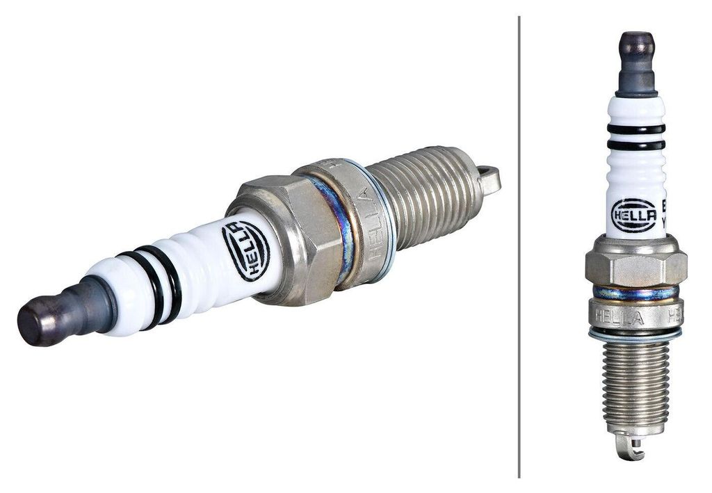 HELLA Zündkerze 358 002-721, 14mm Schlüsselweite, 26.5mm Gewindelänge, 0.90mm Elektrodenabstand