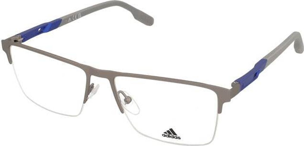 Adidas Sport SP5068 Matte light ruthenium 55/16/145 Herren Brillen