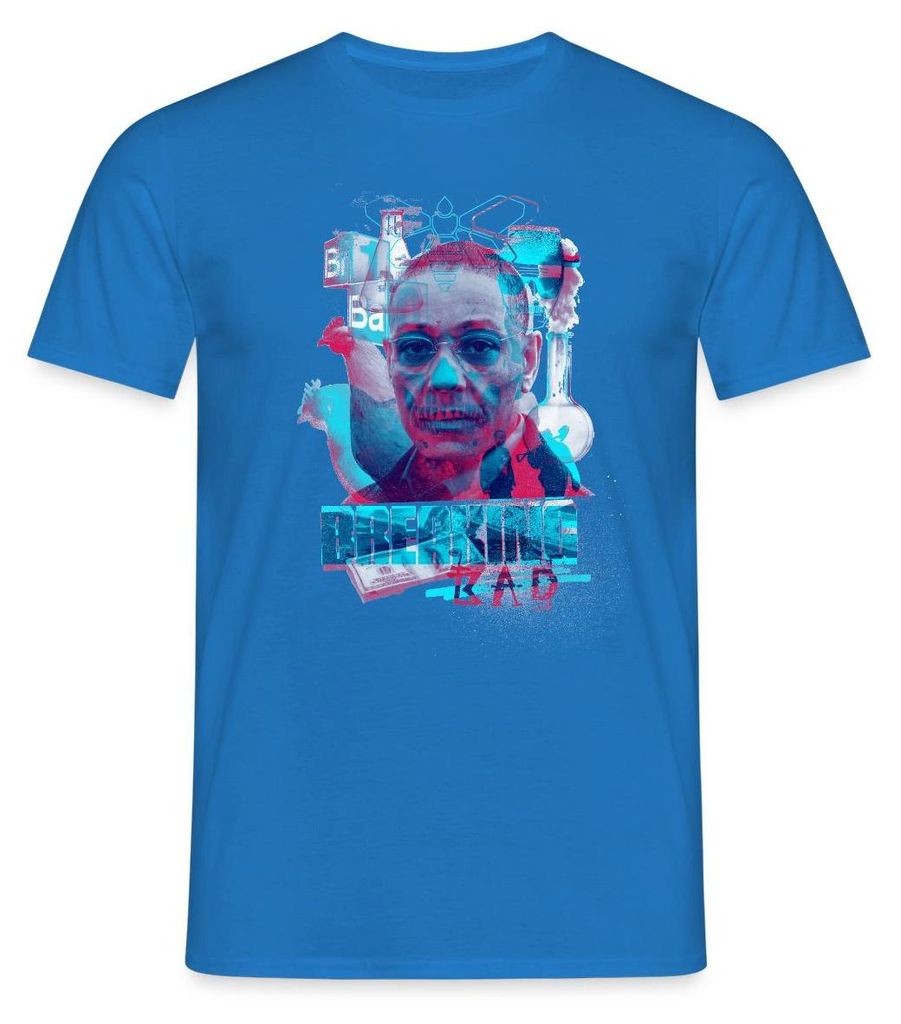 Spreadshirt Breaking Bad Gustavo Fring Männer T-Shirt, S, Royalblau