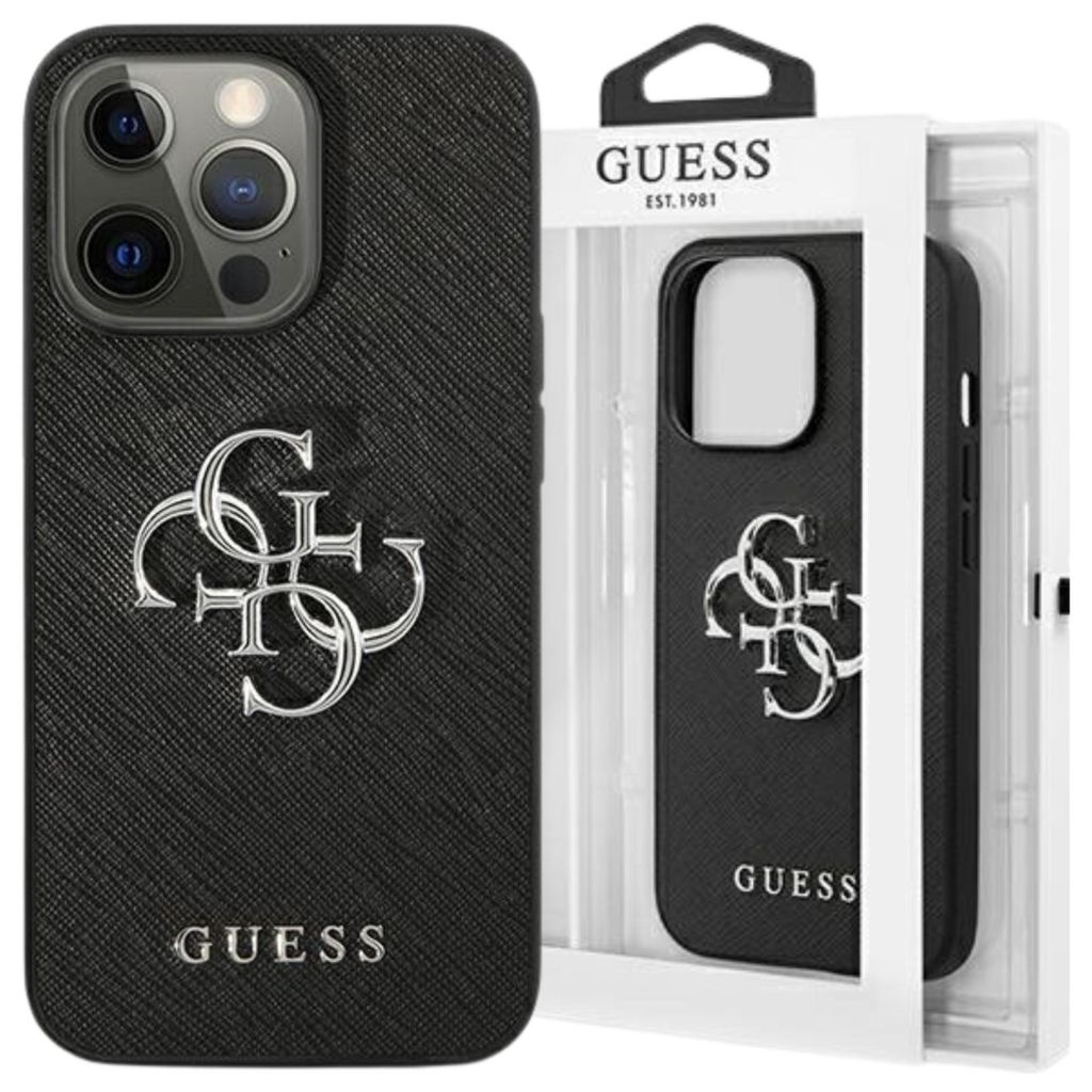 Guess GUHCP13LSA4GSBK iPhone 13 Pro/13 6.1 Produktbild 