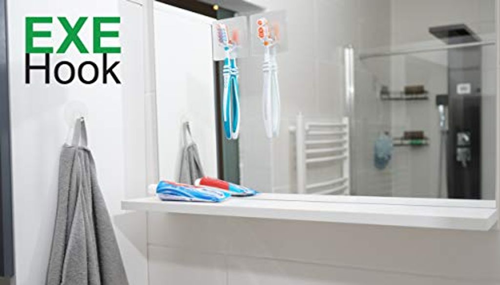 EXEHook Wandhaken 3er Set - Wiederverwendbar Ohne Klebereste