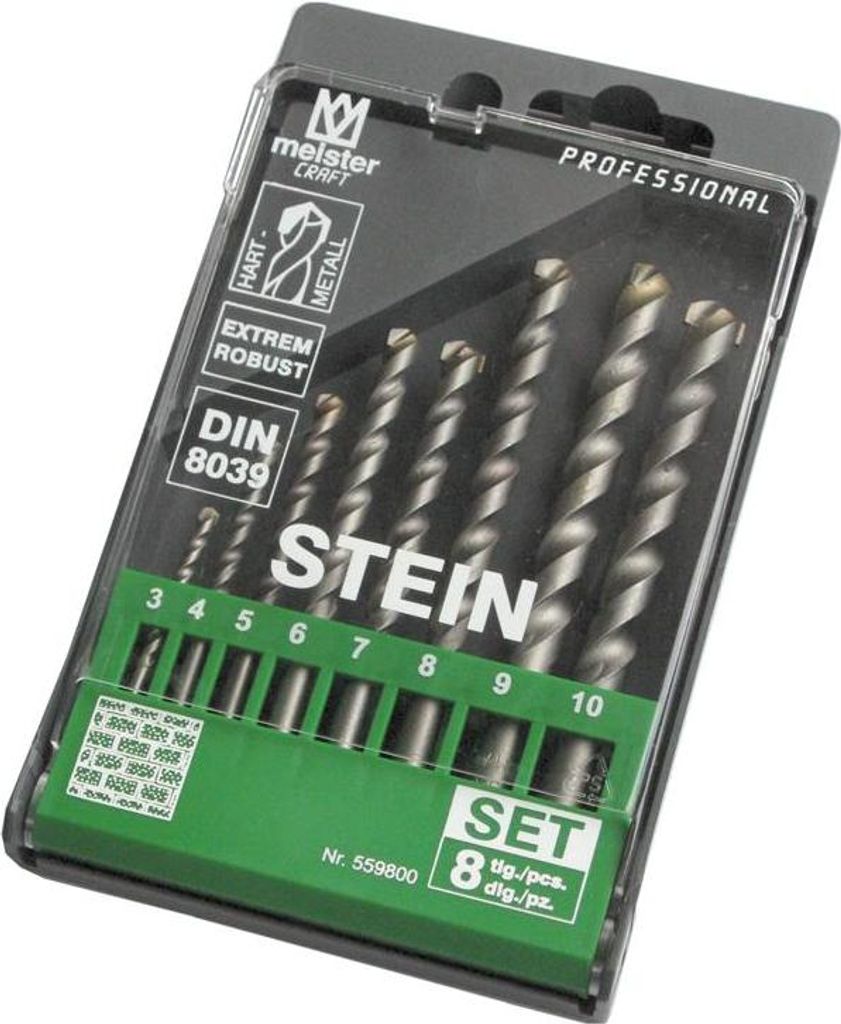 Steinbohrersatz 8Tlg
