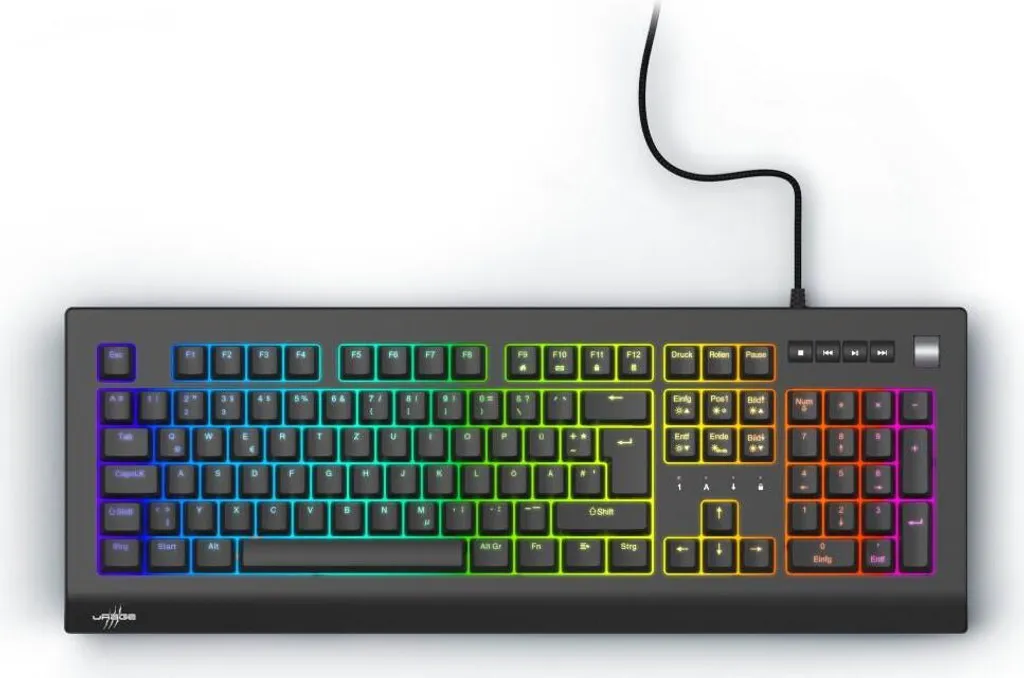 Clavier Gamer Mécanique uRAGE Exodus 600 avec Switchs Rouges et Layout FR