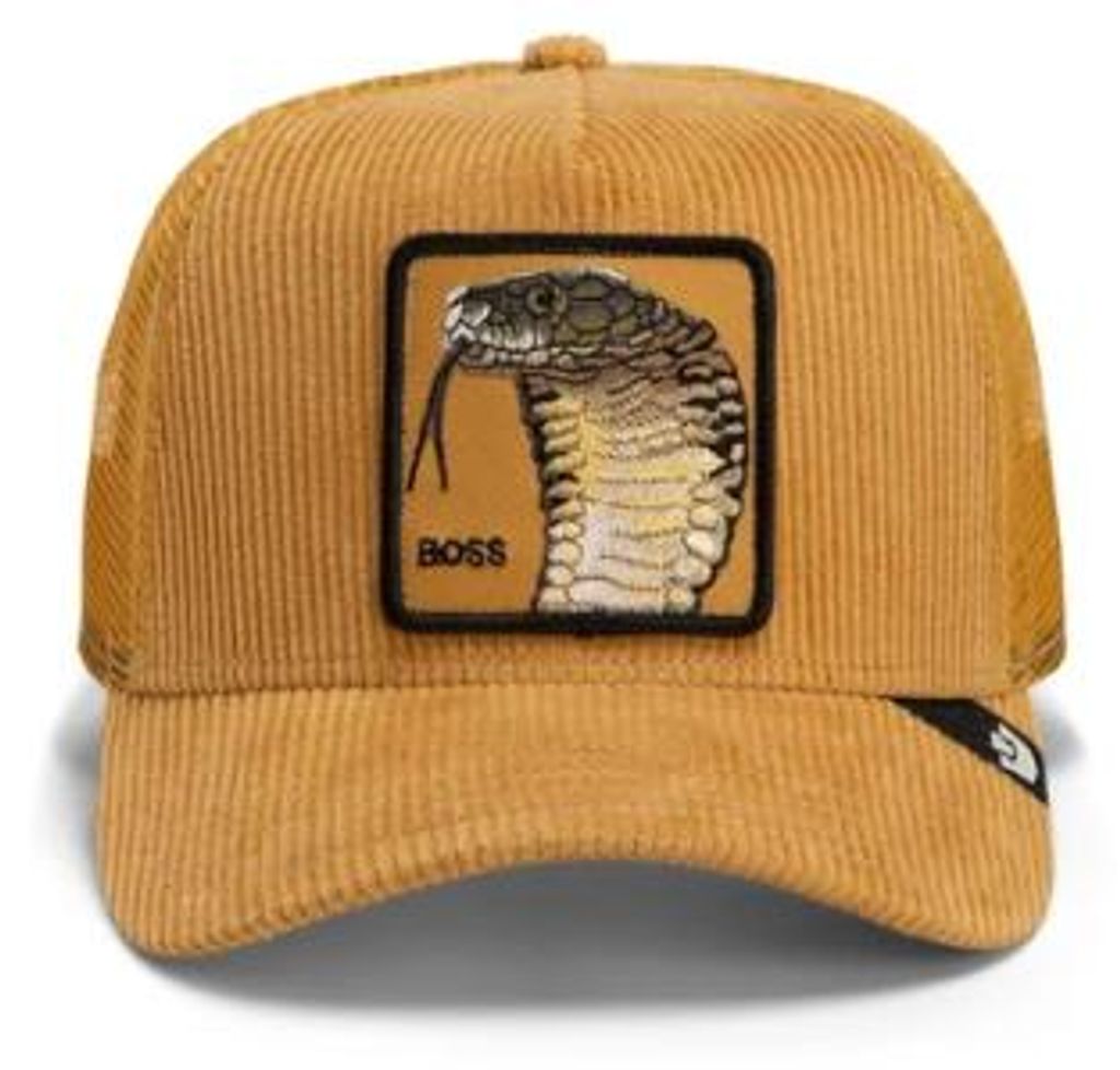 Goorin Corduroy Boss, farba: Amber. Obrázok produktu 