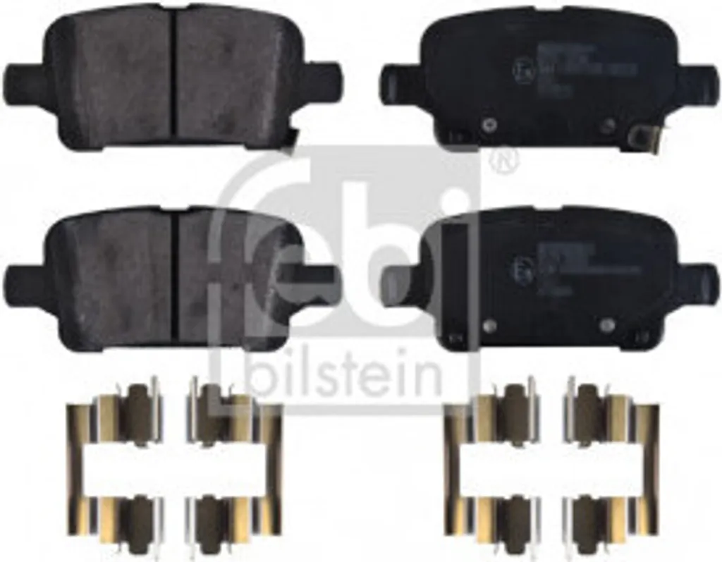 Jeu de plaquettes de frein à disque pour Opel Astra K FEBI 171397
