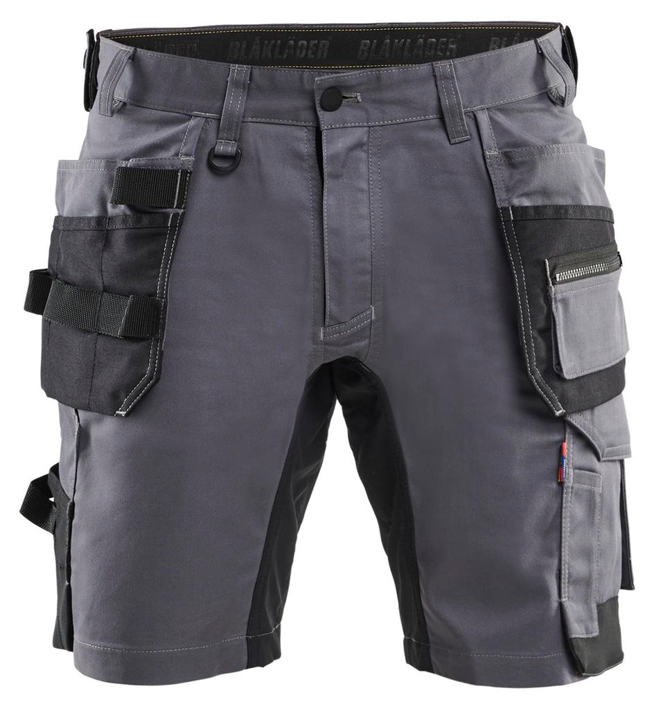 Blakläder Handwerker Shorts mit Stretch 1752, Farbe:Mittelgrau, Größe:C50