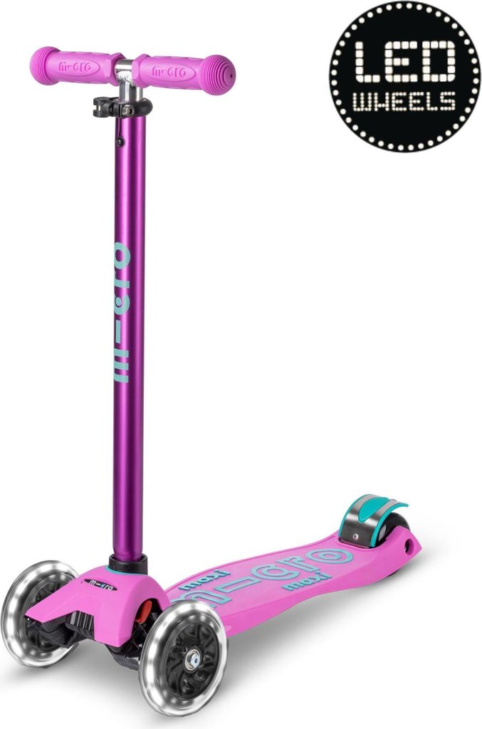 Micro Maxi Micro Scooter Deluxe LED Lavender - Limited Edition Kinderroller