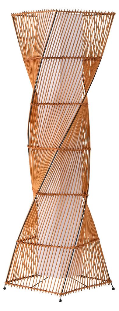 Stehleuchte SKOV 35062 Ø31CM 2 flammig, E27 Bambus, Rattan Produktbild 