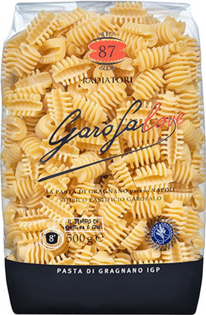 16x Garofalo Pasta di Gragnano IGP Radiatori N.87 500g