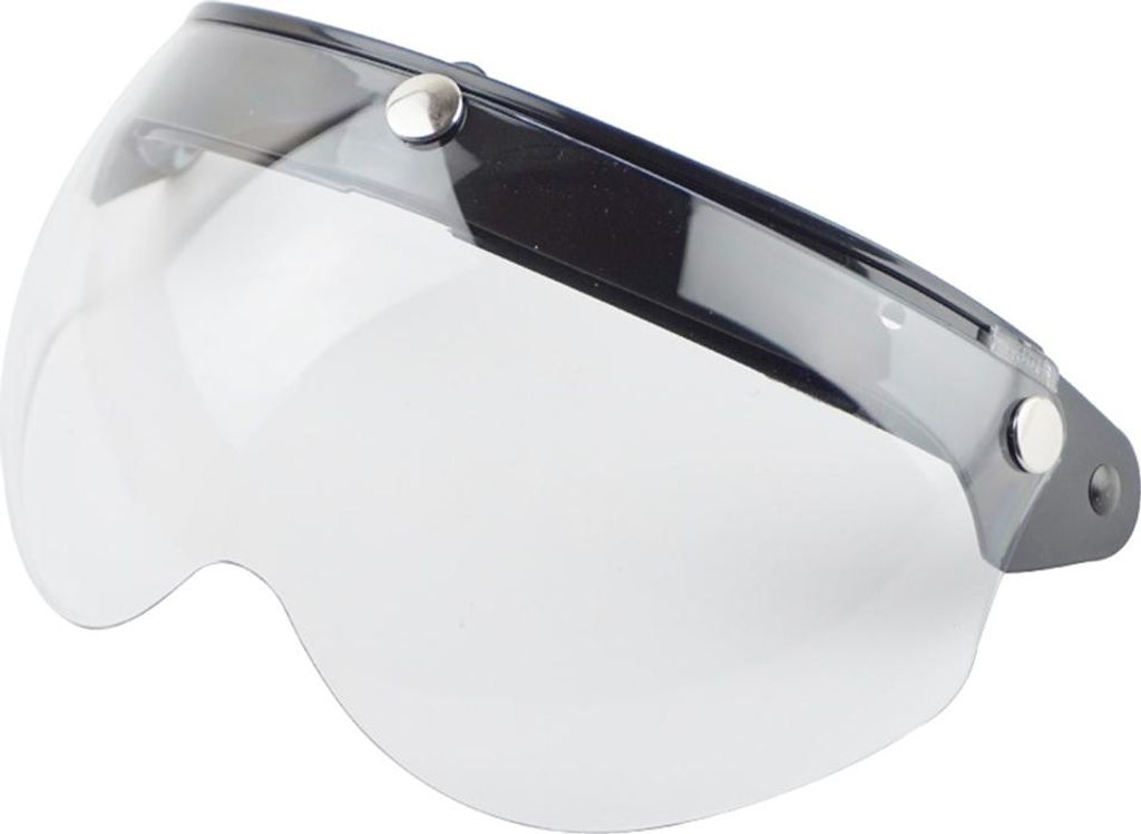 Univerzálny 3 Snap Retro Helmet Visor Vetruodolný slnečný Obrázok produktu 