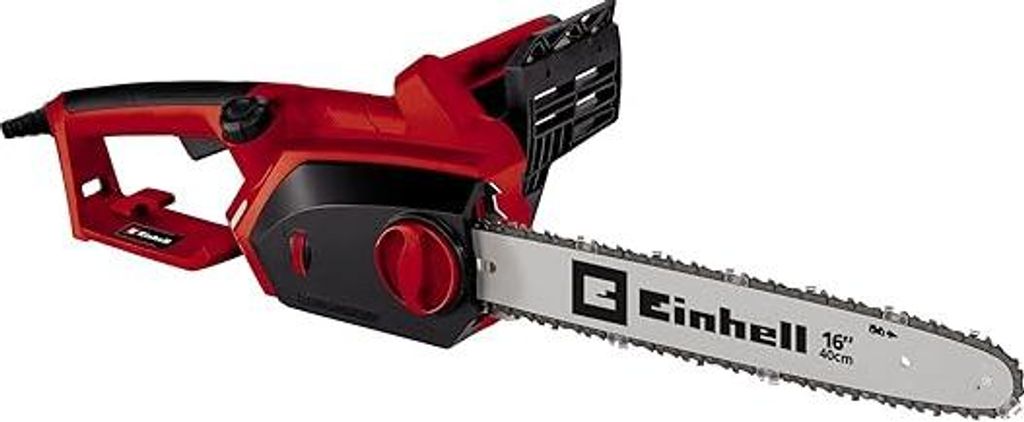 Einhell Elektro-Kettensäge GH-EC 2040 (2.000 W, 40,6 cm Schwertlänge, werkzeuglose Kettenspannung, max. Kettengeschwindigkeit 13,5 m/s)