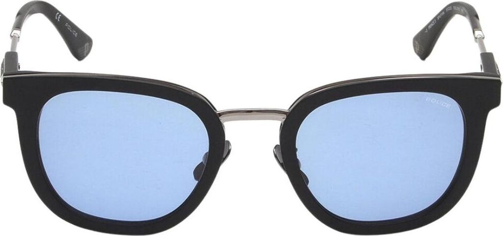Police - "Prince 3" Sonnenbrille für Herren, Metall, Kunststoff SY1840 (Einheitsgröße) (Schwarz/Blau)