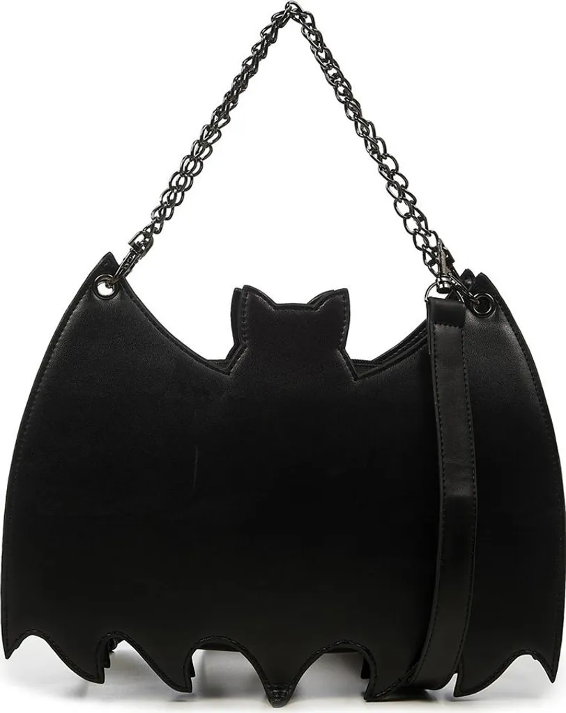 Sac à dos Banned Bat Bag idéal pour festivals gothiques et sorties dark